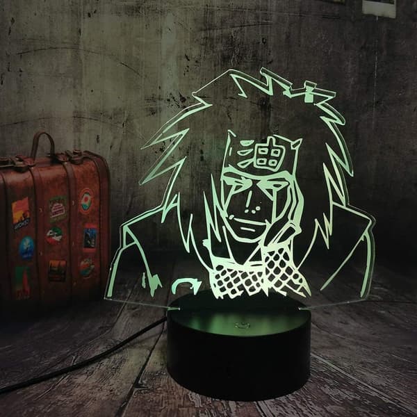 Naruto Kakashi Uchiha Sasuke 3D Illusion Natlampe Sm