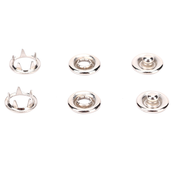 50 stk hule knapper miljøvennlige giftfrie baby knapper klestilbehør (9,5 mm)