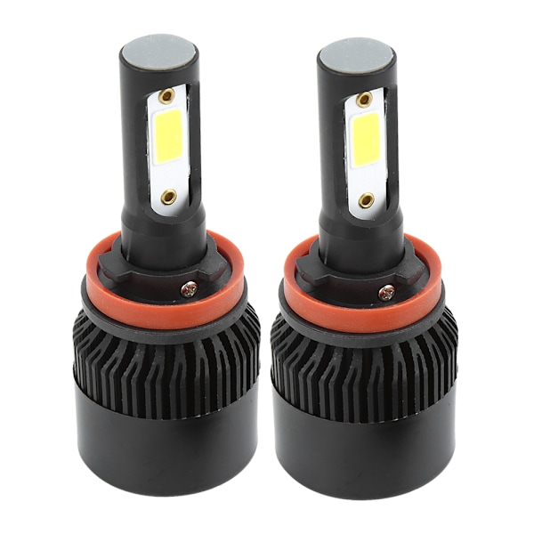 S2-COB Bil LED-frontlykter 36W 8000LM Universelle Auto Frontlyktutskiftninger H11