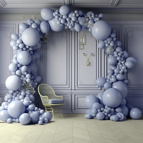 130 stk. støvet blå balloner i forskellige størrelser 18\" 12\" 10\" 5\" ballonbue guirlande sæt perfekt til fødselsdagsfest, dimission, babyshower, bryllup, Holi Dusty Blue
