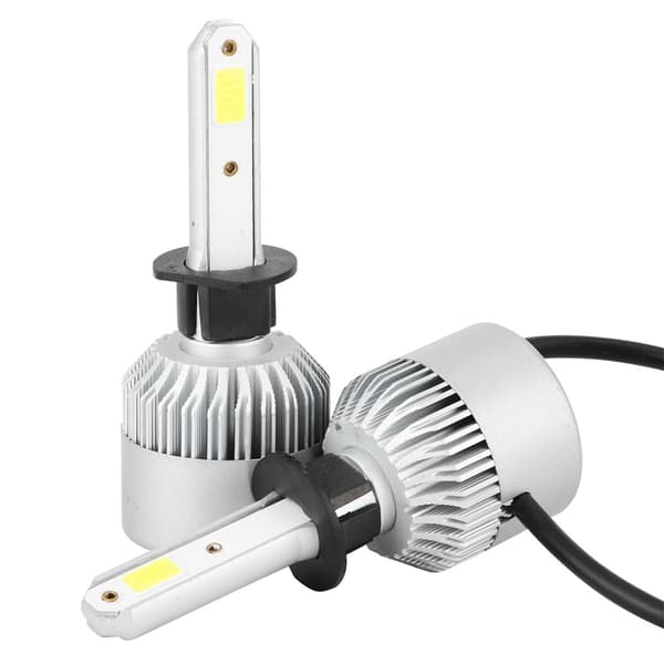 2 stk S2-COB H1 Bil LED Hovedlys 6000K IP67 Vanntett Frontlys