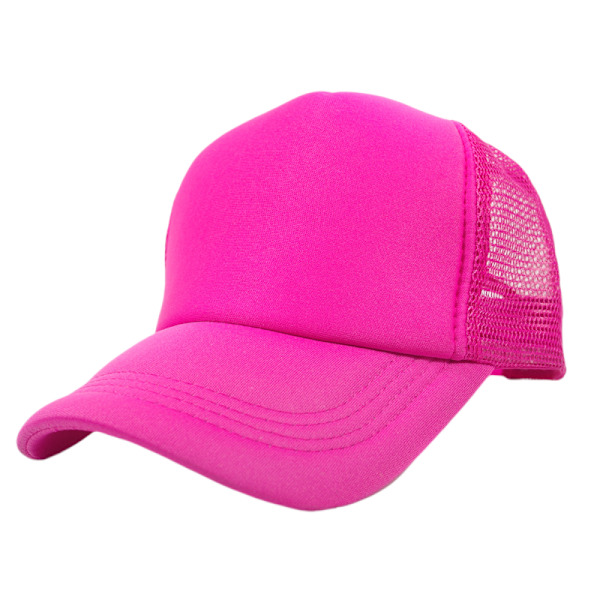 Tvåfärgad Trucker Hat Sommar Mesh Cap med Justerbar Snapbac D