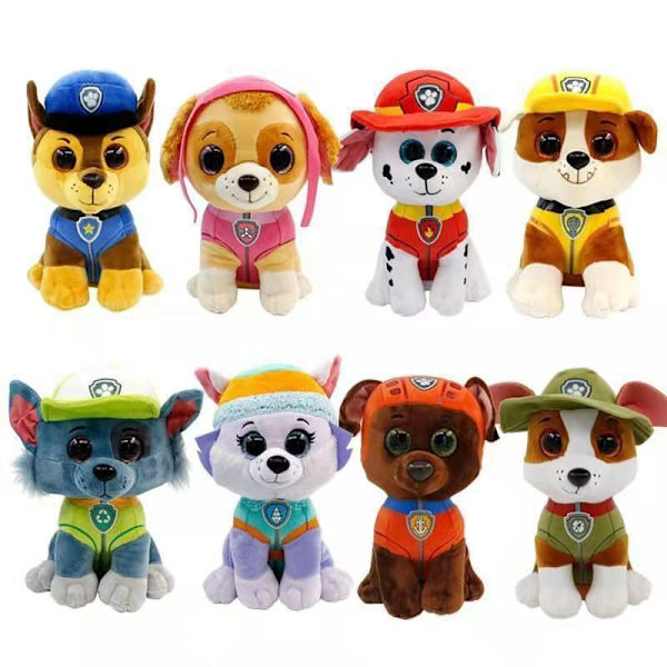 Paw Patrol Plyschleksaker, Stoppade Djurleksaker Dockor, Mjuk Plysch Stoppade Djur Plushie, Överraskning Jul, Helg och Födelsedagspresenter för Barn Flickor Pojkar Chihuahua 23cm