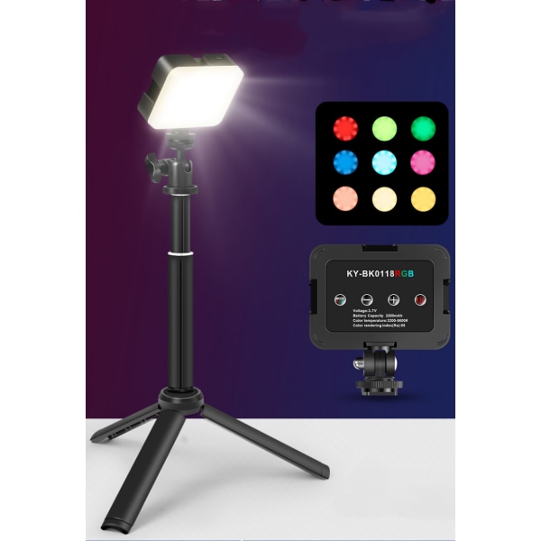 Camera Fill Light, LED Video Light Dimbar, Portable Light