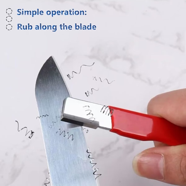 knlfe & scissors puutarhatyökalujen teroituskivi, volframiseos