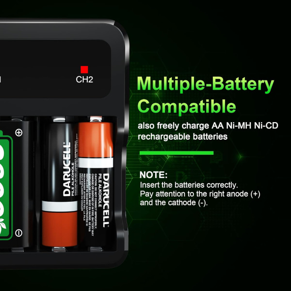 Ladattava akkupaketti Xbox Series X|S/Xbox One -konsolille, 2x2600mAh akut nopea latausasema Xbox One S/Xbox One X/Xbox One Elite -konsolille