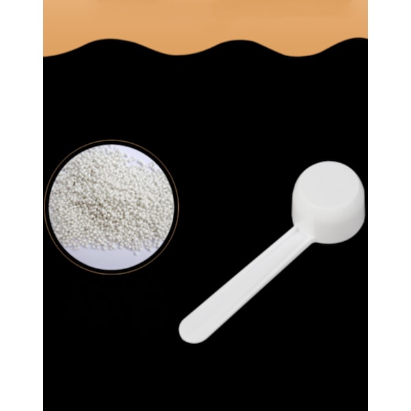 5 Gram Scoop Kreatin Gram Mätsskedar Tesked Scoop För Pulver Tesked Mätssked Mätssked & Koppar Set För Torrt Eller Flytande.(15PCS)