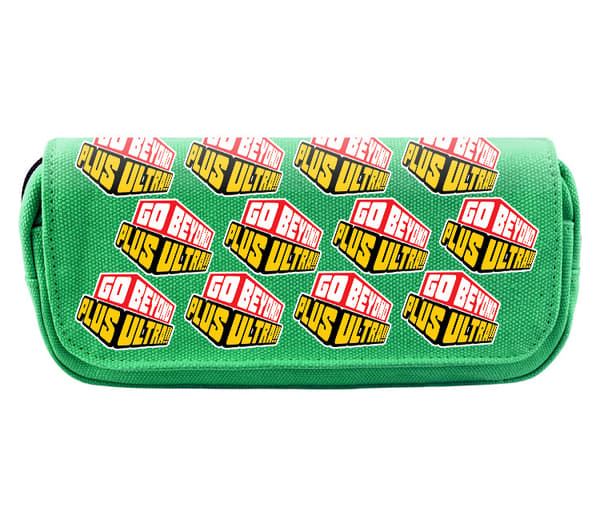 My Hero Academia Canvas Rymlig Dubbelskikts Pennfodral CC