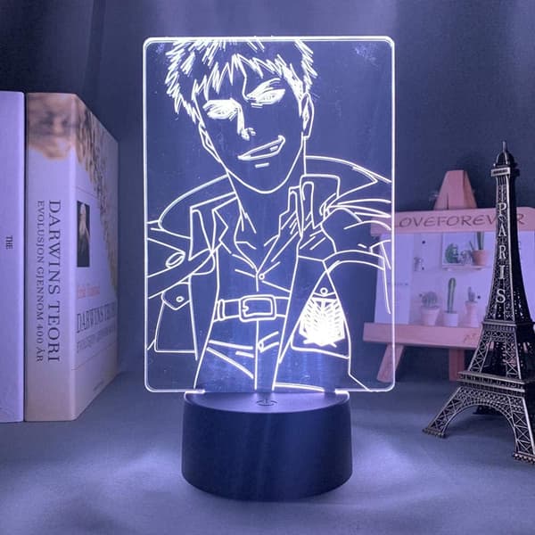 3D Nattlampe Anime Illusjon Attack On Titan Jean Kirstein