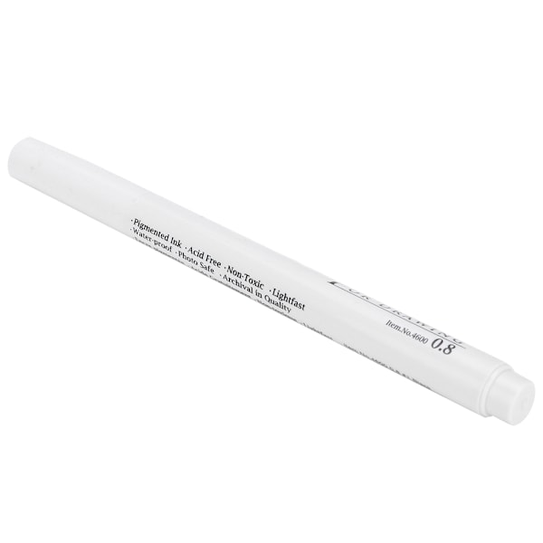 Micron Liner Tegnemarkører Fin Spids Sort Blæk til Sketching Anime Illustration(0.8mm)