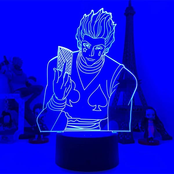 Hunter×Hunter Hisoka 3D Animation Stereo Vision LED Natlampe