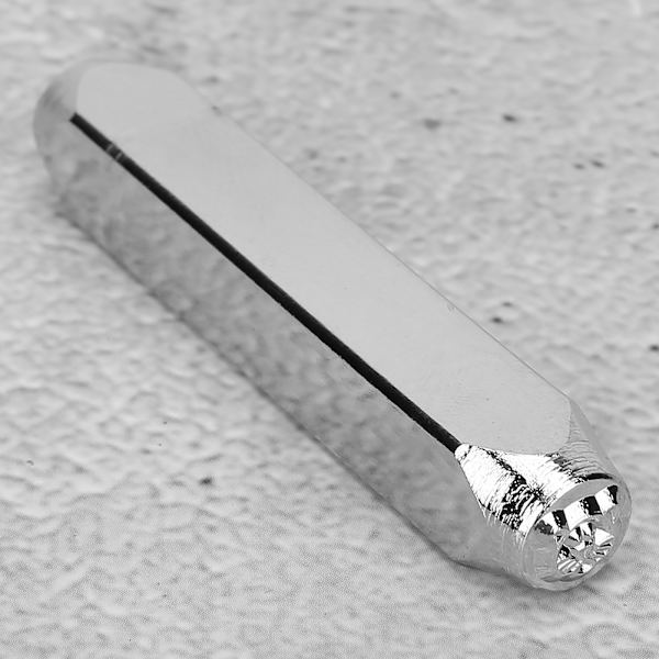 6mm 1/4\" Metallhandstansningsdesign Stansverktyg för DIY Smycken Snideri Tillverkning HantverkTigerhuvud