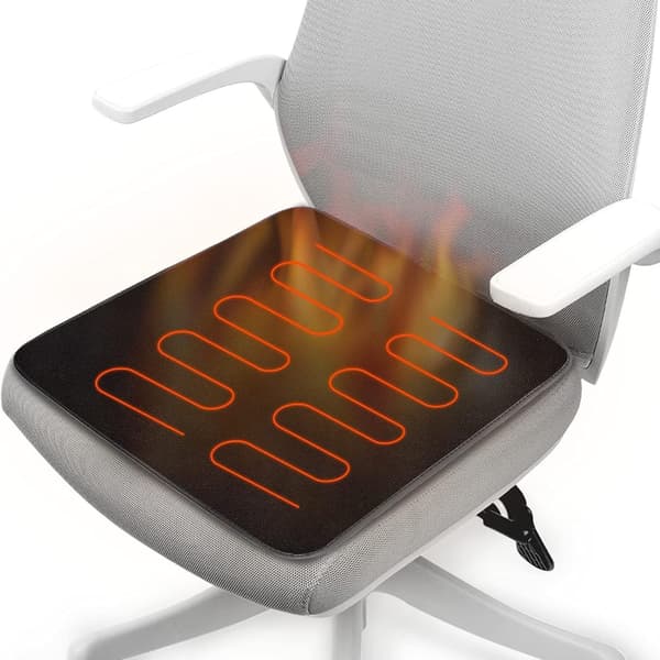 Vinter USB-uppvärmd dyna (5V) – Kontorsstol, bilsäte & Utomhusvärmedyna (43*43CM)