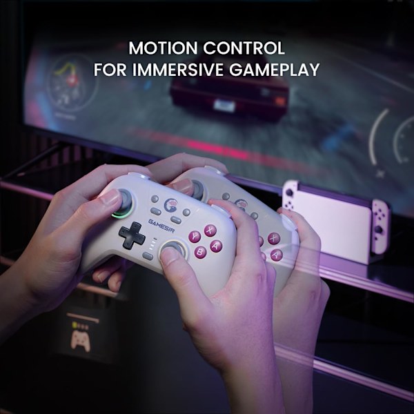 Nova trådløs Switch Pro-controller til Switch/Lite/OLED, Switch-controllere med Hall Effect JoySticks, RGB LED, 1200mAh genopladelig, Turbo,Program Nova(Green)