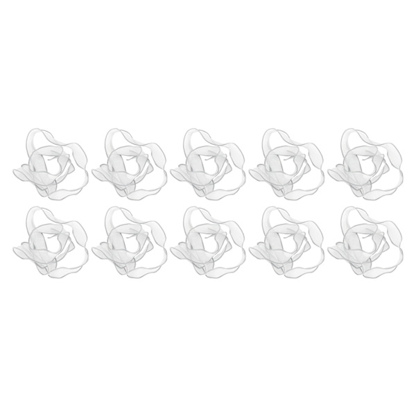 10 meter spetsband 25mm spiral DIY-tillbehör för hår sömnad dekoration presentinslagning (grå C5 )