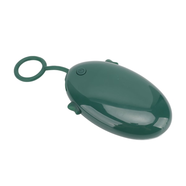 Flying Fish -kädenlämmitin, 3-tasoinen säätö, kaksipuolinen lämmitys, 5 sekunnin nopea lämmitys, USB-lataus, 2400 mAh virtapankki, toimistoon, vihreä