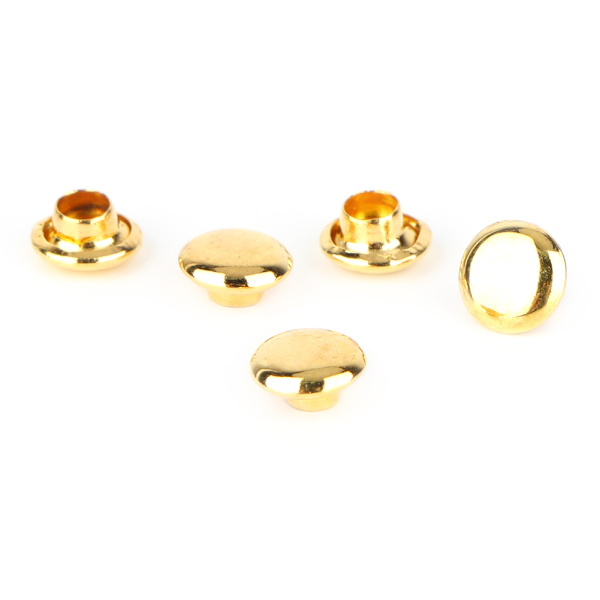 10 stk fargerike Rhinestone nagler Cap Stud for Diy Craft Decoration (blå krystall)