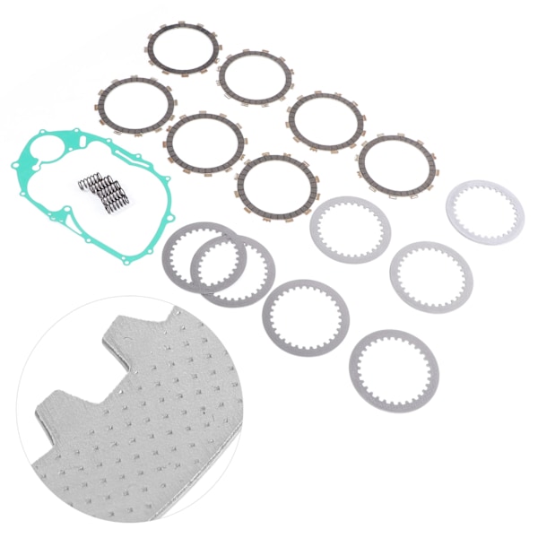 Clutch Plate Kit 3B6-W001G-00-00 Erstatning for Yamaha V Star 650 XVS650 XVS650A