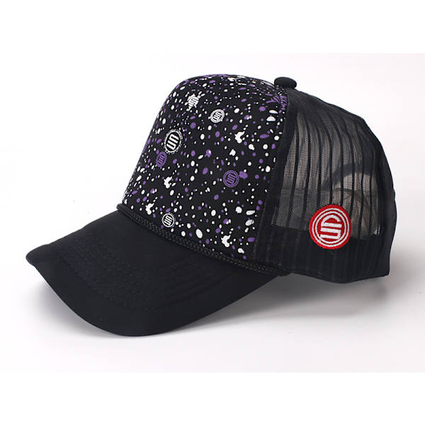 Mesh Trucker Kepsar Styv Strukturerad Frontpaneler Golf Pappa Bas Q