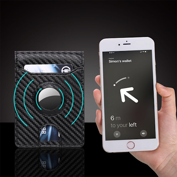 Plånbok för män, RFID-blockerande plånbok, plånböcker för män, dubbelvikt plånbok, flip-plånbok, plånböcker för män, smal dubbelvikt plånbok, superfin fiber PU syntetiskt läder