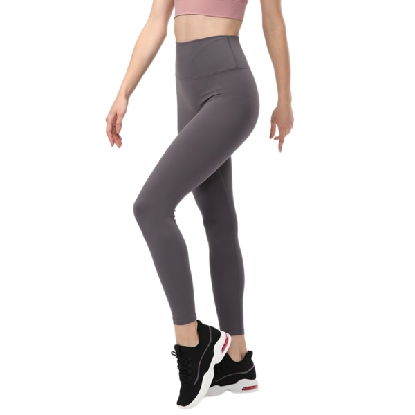 Stretch Workout Leggings with High Waist Tummy Control (XL)