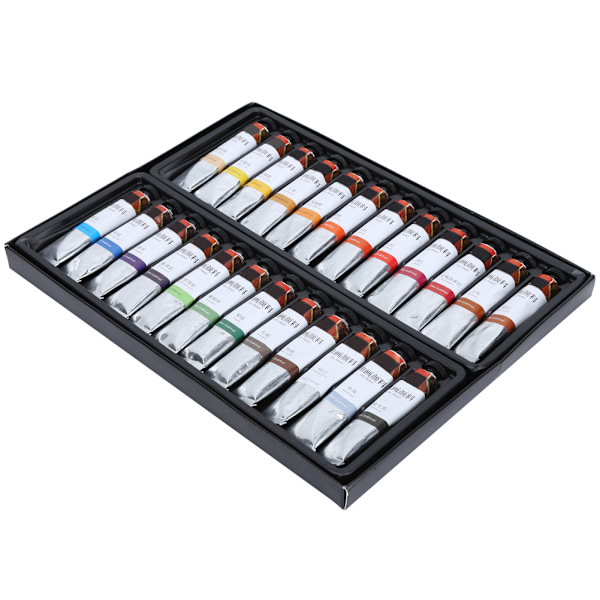 24 stk. Pigment 20ML Akvarel Maling Paste Maling Tube Blæk Begynder Indrammet Kunst Tilbehør