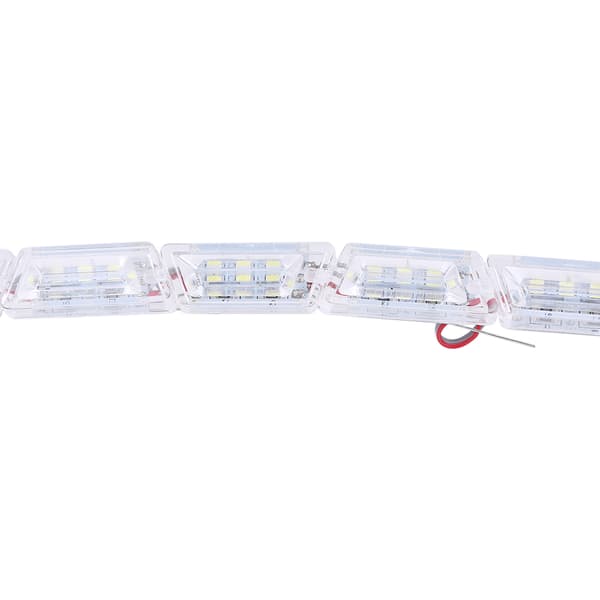 2 stk LED-Strips Lygter Dagkørelys DRL Blinklys 16-LED Modul