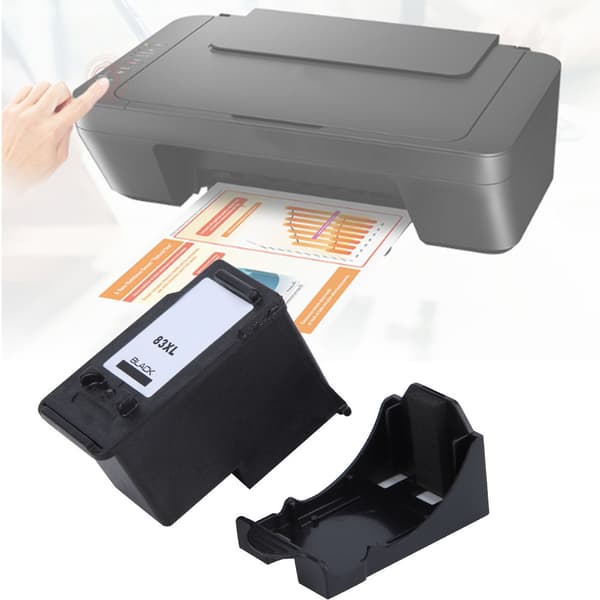 Skriverblekkpatron erstatning passer for Canon PIXMA E518 E618  E510 E608 (83 svart)