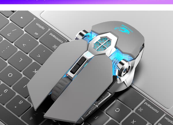Bluetooth Trådløs Dobbelmodus Lading Gaming Mus Stille Wa