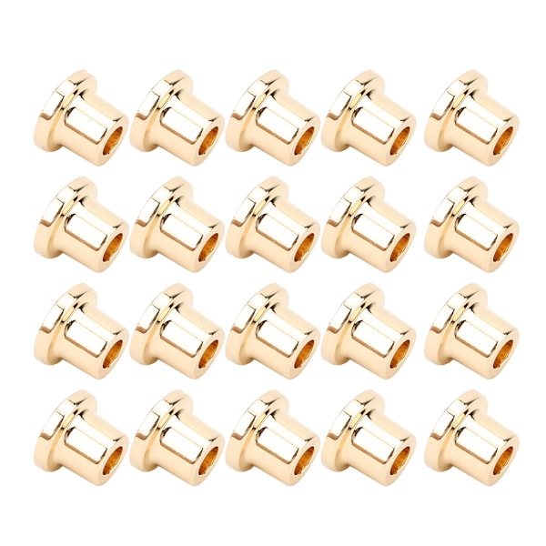 20 st högklackade metallskyddsskydd DIY skoskydd 12/14/17mm guld 14mm