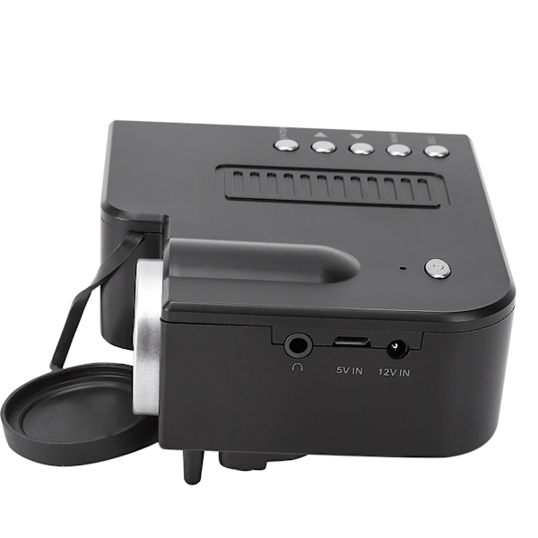 UC28B Micro LED -projektori 1080P  Kannettava kotitalousprojektori 500Lumens 5V 2AUK Pistoke 100~240V