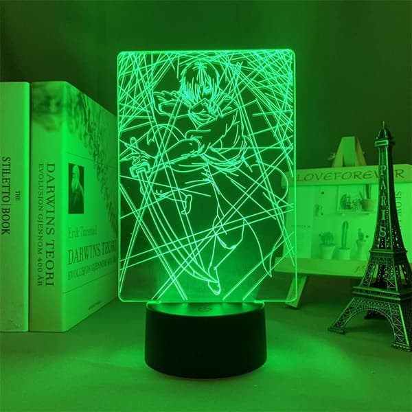3D LED-nattlampefigur er egnet for soveromsdekorasjon