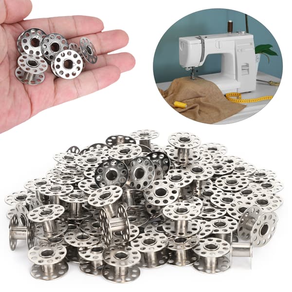 100 stk symaskin spoler husholdning elektrisk universal spoler reservedeler
