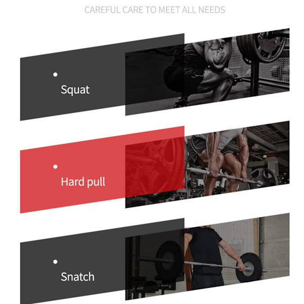 Gym Bälte Fitness Bälte Justerbar PVC Multifunktionell för Cross Training Viktlyftning Powerlifting Marklyft