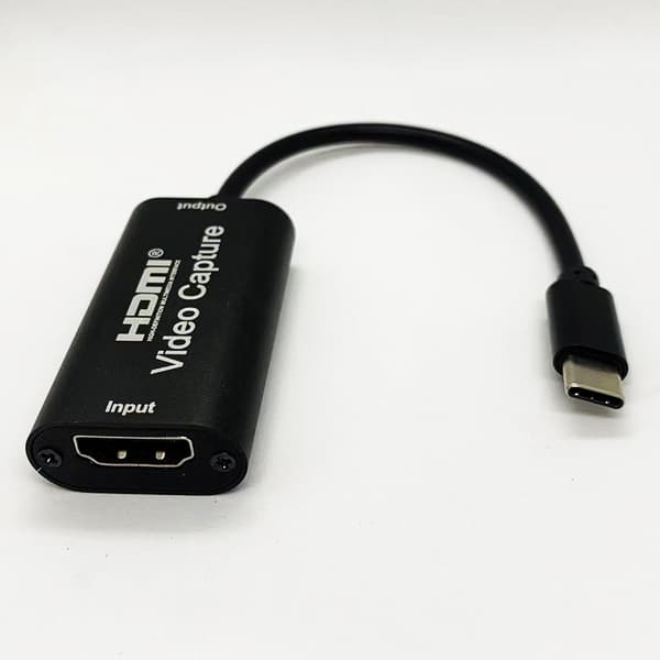 Type-C Capture Card PS4 Mini Computer Stick Overvågning Hovedkamera Topboks Forbundet til OTG Android Mobiltelefon Display
