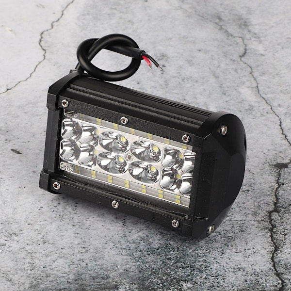 280W 4-Rad 5-tommers Bil LED Konveks Linse Arbeidslys Bar Auto Kjørelys Svart