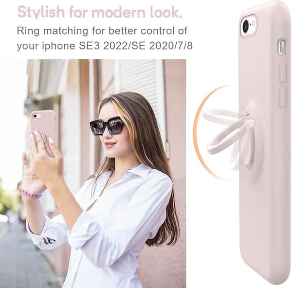 Kompatibel med iPhone SE 2022 Deksel 4.7inch, iPhone SE3 Deksel
