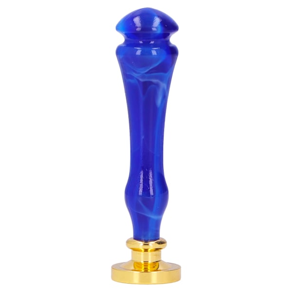 Voksforseglingsstempel 4 stempler Retro klassisk design Klart mønster Nem installation Bredt anvendt Voksforseglingsstempel Gloomy Blue