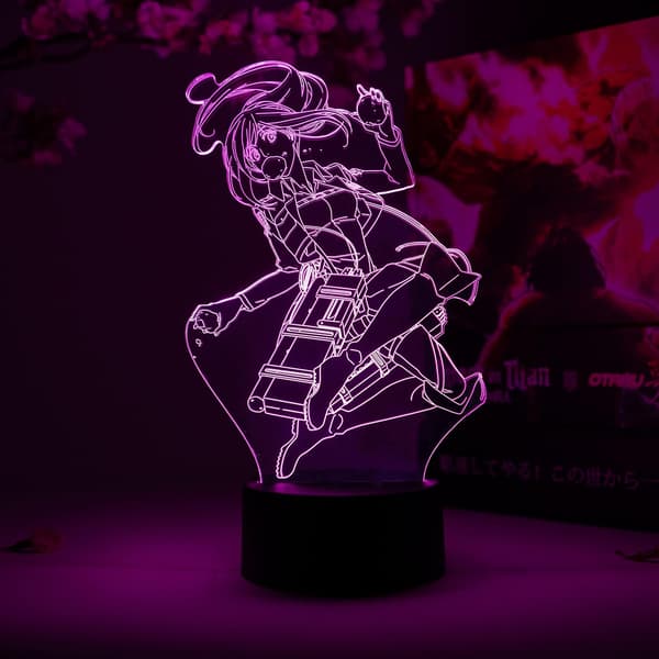 Sasha Braus Spiser Otaku Lampe – Attack on Titan – Anime Lampe