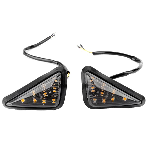 2 stk. Motorcykel Trekant LED Blinklys Vandtæt Blinklys Universal