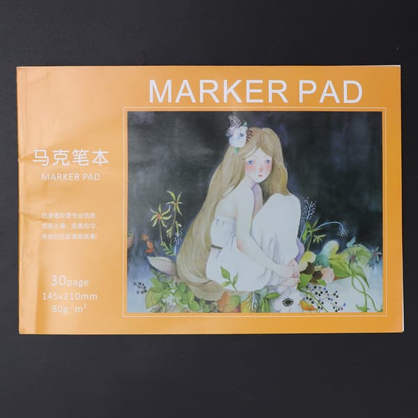 Kunst Tegning Markør Papir Pad Notebook Akvarel Bog Skitsebog Maleri Papir