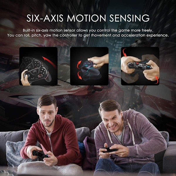 Kompatibel med Switch Pro Gamepad Switch-konsol 6 akser Han