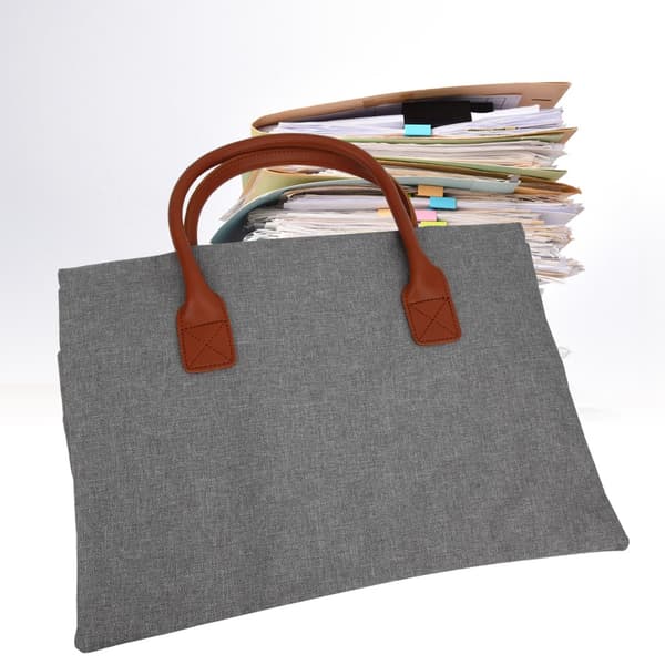 14/15,4 tommer bærbar computer sleeve business slim notebook håndtaske bære etui lysegrå 14 tommer