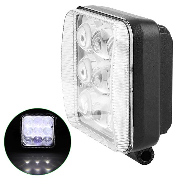 27W LED Linse Universal Arbeidslys Bar Auto Kjørelys Svart Bil Lastebil Modifikasjon