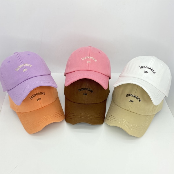Hatt Dam Brev Broderi Mjuk Topp Vår Sommar Skugga Sim Khaki