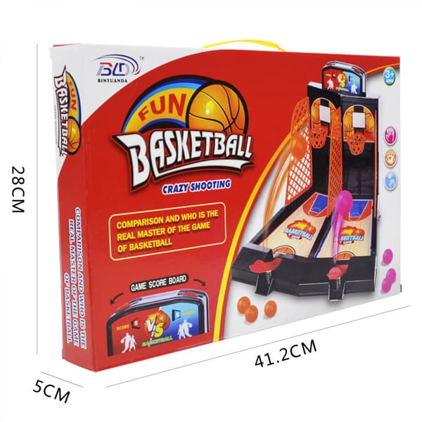 Basketballleker for gutter og jenter, fingerutskytning for barn