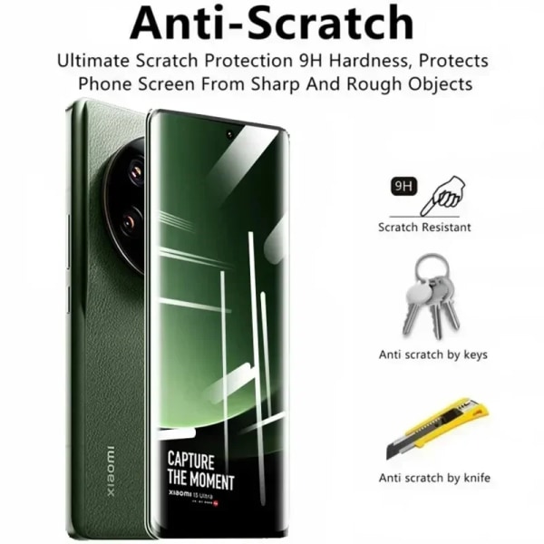 3D UV flytande härdat glas för OPPO Find X3 Full Glue skärmskydd