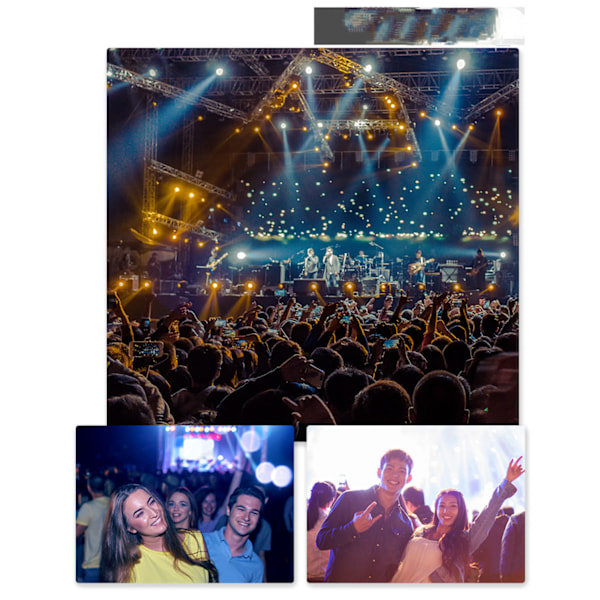 Selfie Ring Light, Clip-on Ring Light [Genopladelig] 3 Lys