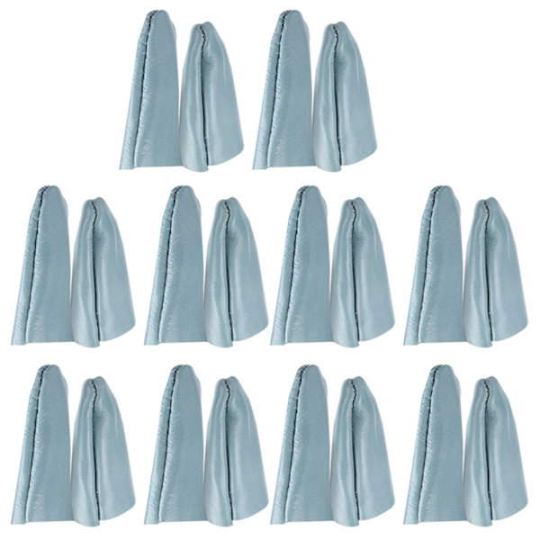 20 st nåltovning finger protector kohud tumme index fingerborg vakt handcraft sömnad tillbehör