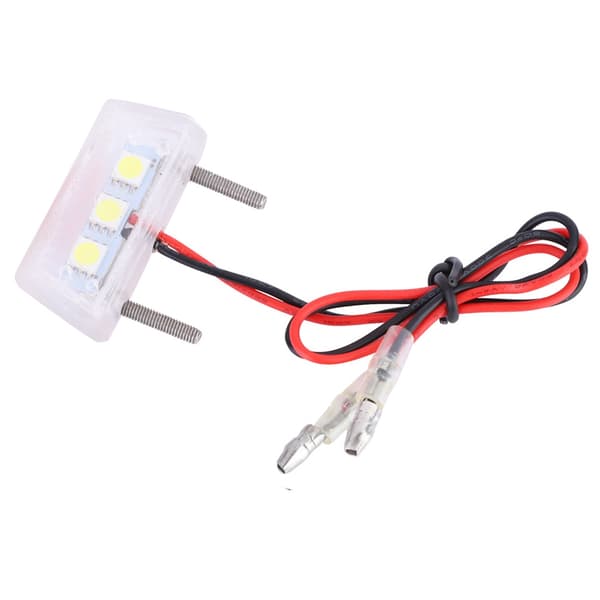 Motorcykel LED Baglygte Bremslys Nummerplade Beslag Holder Universal